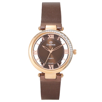 ساعت مچی زنانه اورسوئیس Everswiss کد EV-2812-LBRBR